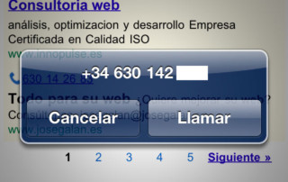 telefono de adwords