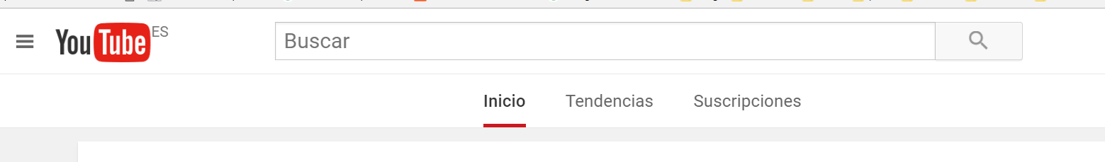 buscador youtube