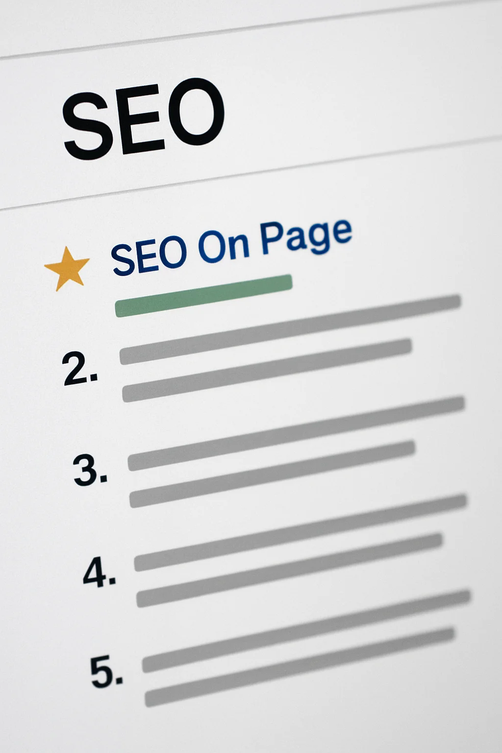seo on page