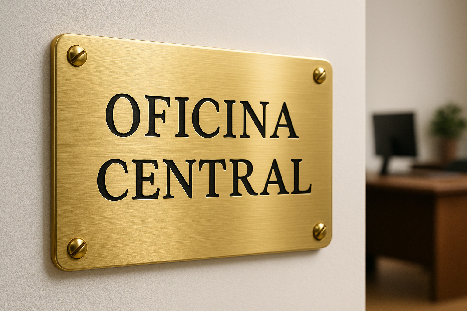 placa personalizada